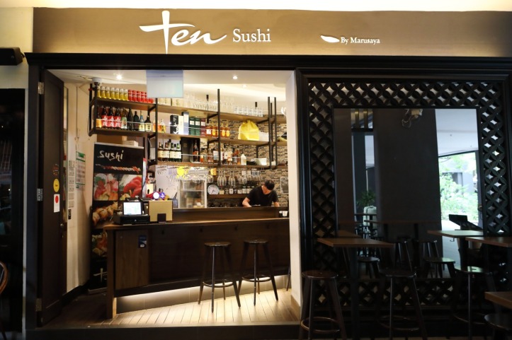 TEN Sushi Exterior